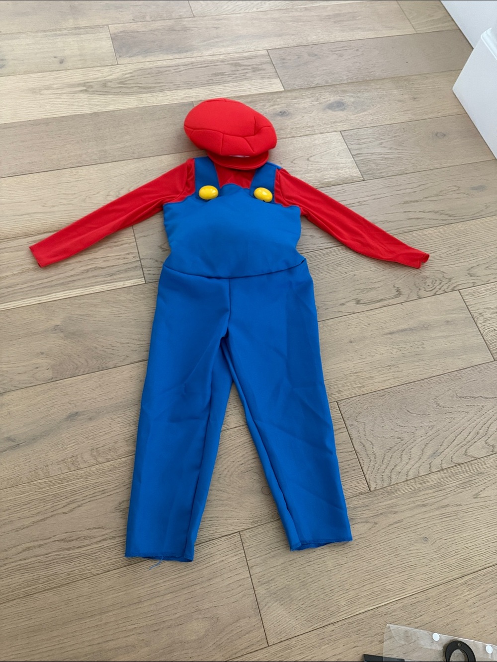 Nintendo Super Mario Kids Costume in Red, Blue, Yellow